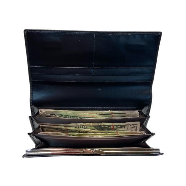 Гаманець жіночий екошкіра Saralyn C-6044-1 black фото