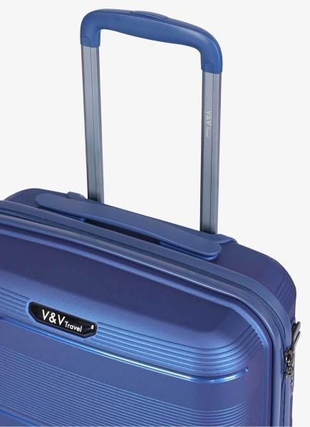 Чемодан V&V 8023-65 met blue фото