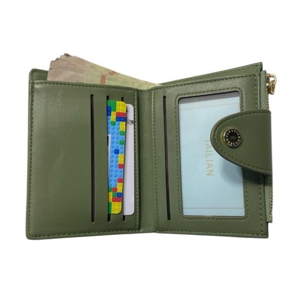 Гаманець жіночий екошкіра Tailian T2602-364-6 green фото