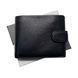 Гаманець чоловічий шкіряний 208A black фото 1