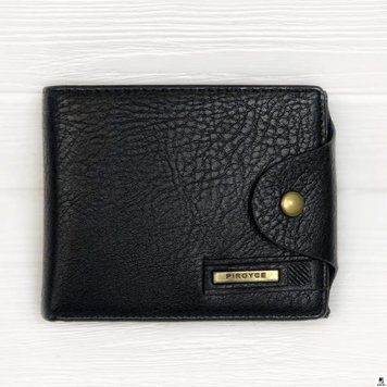Гаманець екошкіра РIROYCE 208-01 black фото