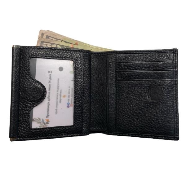 Гаманець жіночий шкіряний Classic 2202-8848 black фото