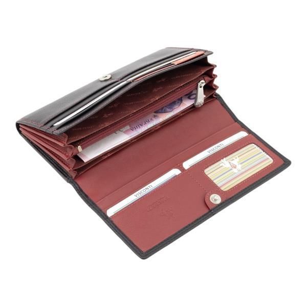 Кожаный женский кошелек Visconti CD-21 фото