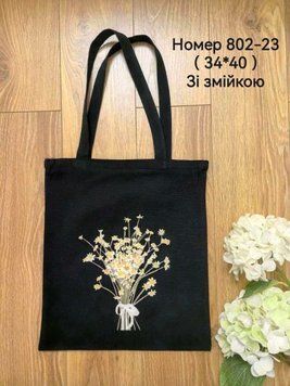 Eco bag текстиль квіти 802-23 фото